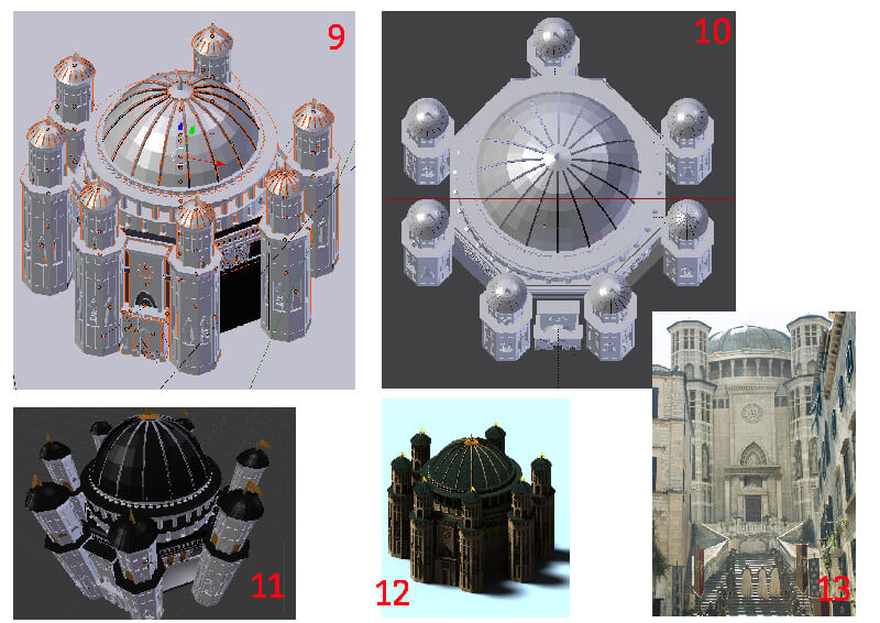 Animación-Figura-Decoraciones-Templo-de-Baelor-moodboard-2-