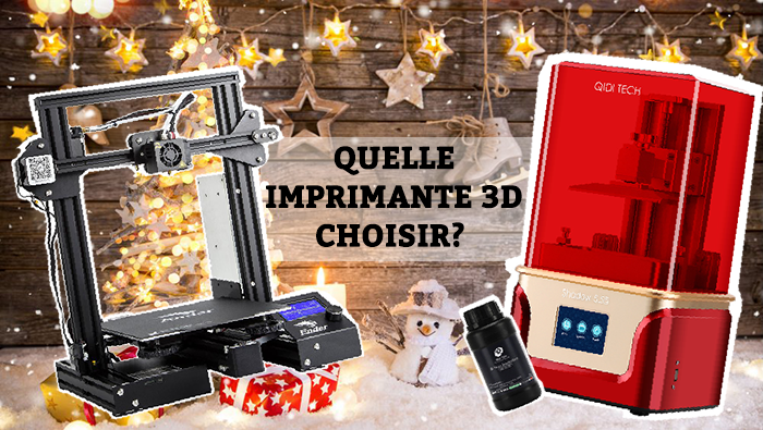 Animation Figurine Decors - Quelle imprimante 3D chosir pour ce noel 2019