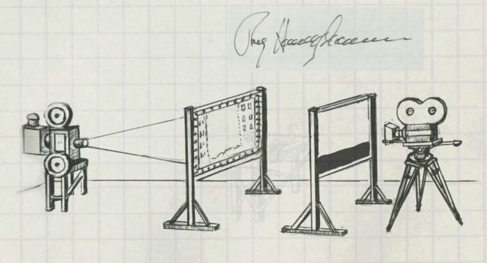 Le dynamation réalisé par Ray harryhausen