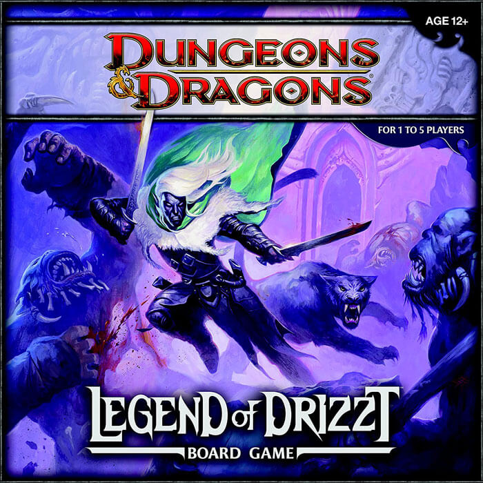 Animation-figurines-Decors-Jeux-de-societe-avec-des-figurines-donjons-et-dragons-Legend-of-Drizzt