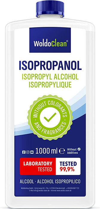 Alcool Isopropylique 99,9% pour l'impression 3d résines et