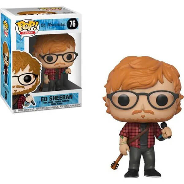 87-Figurine-Funko-pop-Ed-Sheran-Animation-Figurine-Décors