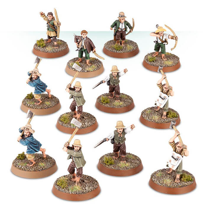 12-Animation-Figurine-Decros-compagnie-de-combat-de-hobbit-figurines-28mm-le-seigneur-des-anneaux