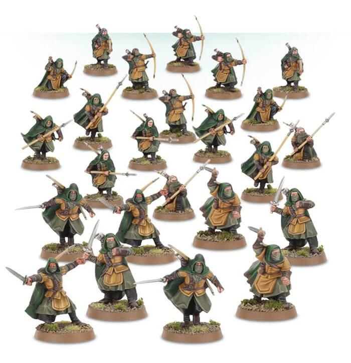 Guerriers De La Dernière Alliance - Boîte De Figurines Warhammer Le Seigneur Des Anneaux