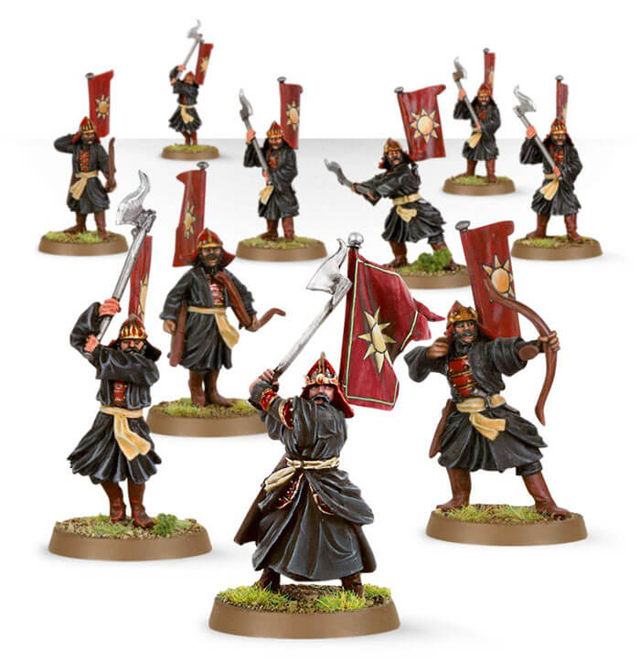 11-Animation-Figurine-Decors-Guerriers-Khandish-forces-du-mal-Seigneur-des-anneaux