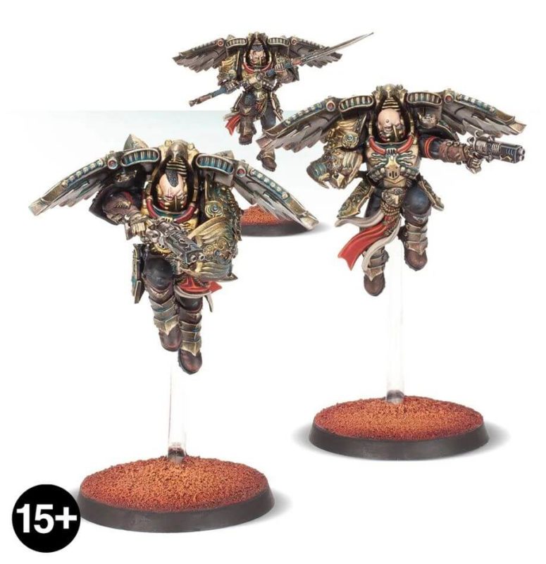 06 - Animation Figurines Decors - LEGIO CUSTODES CUSTODIAN VENATARI SQUAD