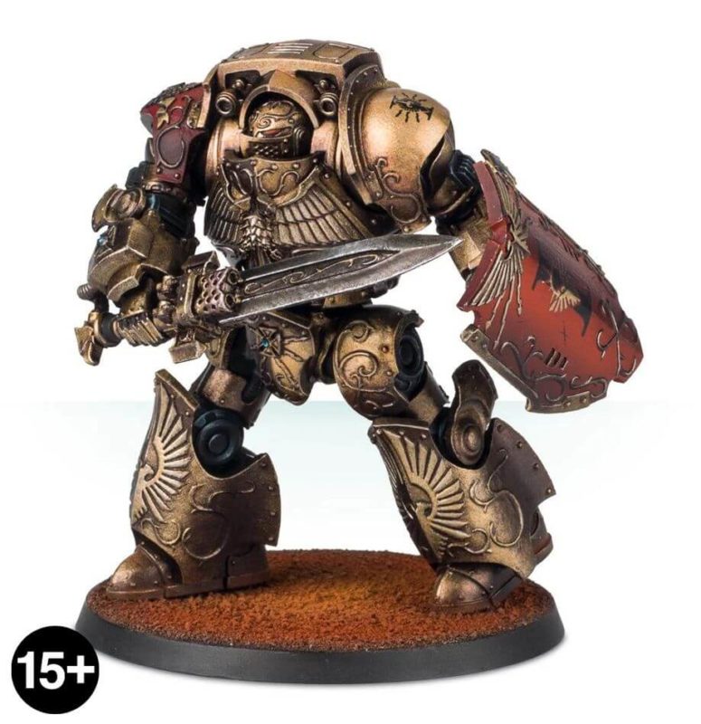 29 - Animation Figurines Decors - LEGIO CUSTODES CONTEMPTOR-GALATUS DREADNOUGHT