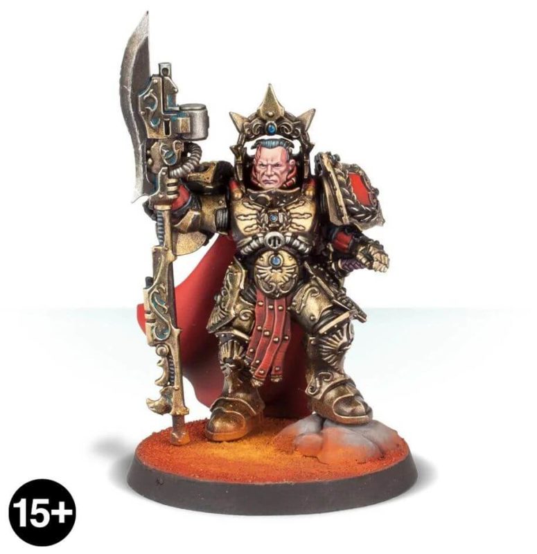 30 - Animation Figurines Decors - LEGIO CUSTODES SHIELD CAPTAIN